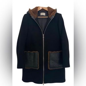 Sandro Winter Coat Size 36